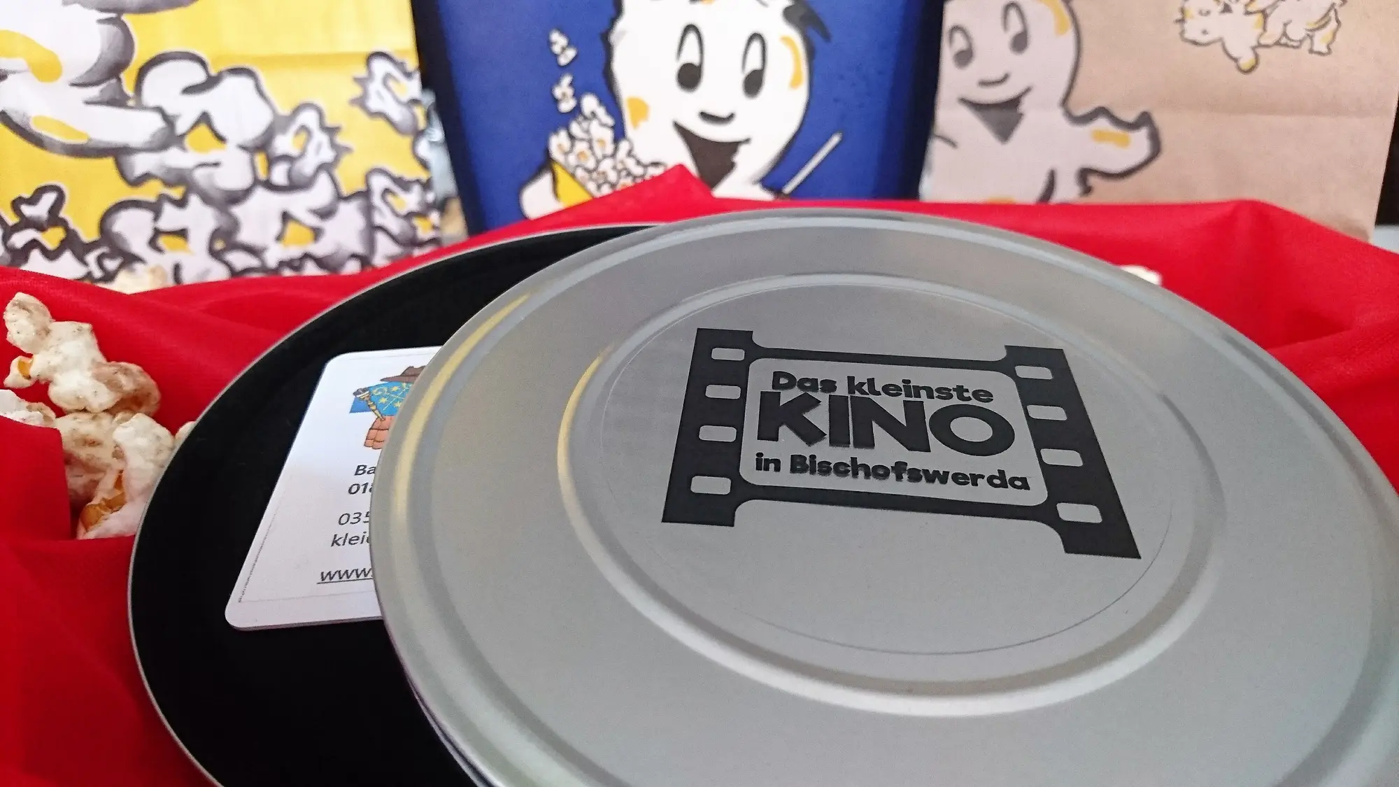Gutschein in Filmdose